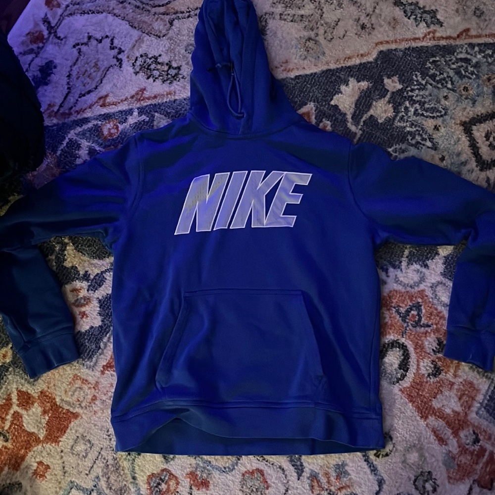 Nike blue hoodie